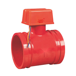 Yomtey Fire Fighting Butterfly Valve Dn100 Qt Flange Type Manual Operation - Product Image 2
