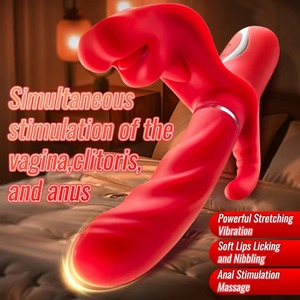 Krachtige Strekvibrators 3 In 1 Draadloze Vrouwelijke Multifunctionele Anale Vagina Stimulatie Vibrators Voor Vrouw - Product Image 2