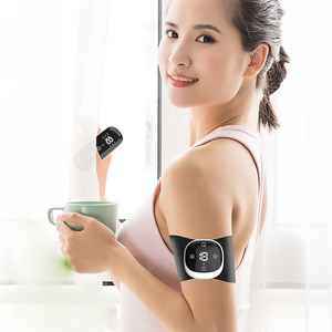 Masseur sans fil électrique EMS Shiatsu à vibrations et chaleur infrarouge pour le cou, le dos et les épaules, avec télécommande sans fil et 6 modes de massage - Product Image 3
