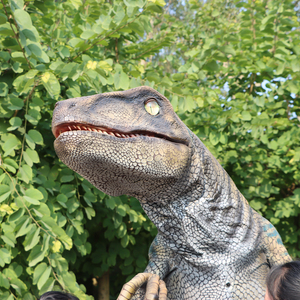 Disfraz de Dinosaurio Velociraptor Realista de Tamaño Natural Personalizado para Adultos, para Uso en Interiores y Exteriores, Parque Temático de Aventuras, Jurassic <span class=keywords><strong>World</strong></span> - Product Image 2