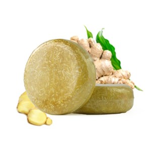 Savon Solide au Gingembre 60g en Gros, Fait Main, Naturel, Hydratant, <span class=keywords><strong>Anti</strong></span>-Frisottis, <span class=keywords><strong>Anti</strong></span>-Pelliculaire, Lissant et Volumisant 2-en-1 - Product Image 4