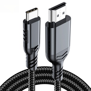 <span class=keywords><strong>Cable</strong></span> Tipo-C 4K 60Hz, 1080p, Trenzado <span class=keywords><strong>de</strong></span> Nailon, Conectores Chapados en Oro, HDR, Sincronización <span class=keywords><strong>de</strong></span> Audio/Video para iPhone 15/16, MacBook, Tablet, Laptop - Product Image 5