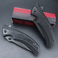 Couteau de poche de chasse en plein air 1312 lame 8Cr13Mov avec manche en acier 420 couteaux multi-outils tactiques outils à main pour EDC