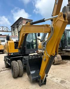 รถขุดล้อยางมือสองคุณภาพสูง 8.5 ตัน ขนาดบุ้งกี๋ 0.35 ลูกบาศก์เมตร รุ่น XE85WG ประหยัดน้ำมัน กำลัง 48 กิโลวัตต์ เหมาะสำหรับงานขุดดินในฟาร์ม - Product Image 1