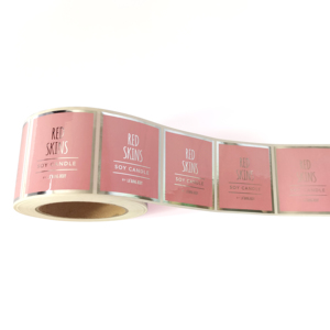 Tùy Chỉnh In Ấn Vàng Lá Vinyl Nhãn Dán Cuộn Tự Dính Không Thấm Nước Cá Nhân Nước Hoa Vàng Lá Nhãn Dán Nhãn - Product Image 2