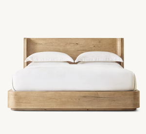 Sassanid OEM Organic Midcentury Design Bedroom Collection Oslo Shelter <strong>Platform</strong> <strong>Bed</strong> - Product Image 2
