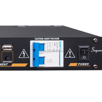 TNH Controlador de Secuenciador de Potencia de 8 + 2 Salidas, Acondicionador con Interruptor de Aire, Fuente de Alimentación LED para Equipos de Audio, 2 Salidas