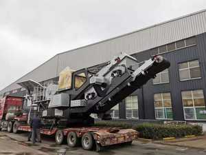 <span class=keywords><strong>Trituradora</strong></span> de mandíbulas móvil tipo oruga para hormigón, precio de planta de trituración móvil portátil para granito y grava - Product Image 2