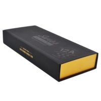 Boîte cadeau magnétique en carton durable personnalisable avec impression dorée pour mariage et bijoux, prix négociable