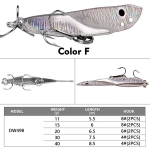10g15g20g30g40g Pesca Vertical Jigging Metal Plomo Señuelo Resplandor Pesca en agua salada Jigs Señuelos de Pesca (viejo) - Product Image 6