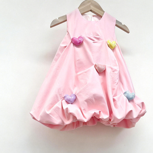 Vestito Estivo per Bambine - Stile Normcore/Minimalista, Mini Abito Lungo alla Moda ODM - Product Image 3