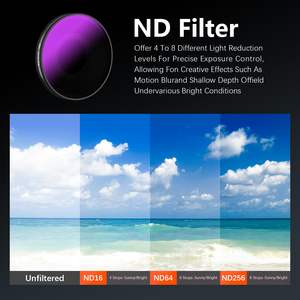 Amazear ND8,16, 32, CPL Kit de Filtros de Lente de Repuesto, Accesorios para Cámara para DJI OSMO Action6 (Solo Filtros) - Product Image 3