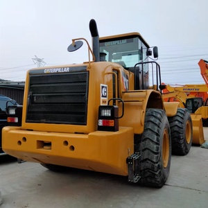 รถตักล้อยางแคตเตอร์พิลลาร์สำหรับงานหนักในฟาร์มและก่อสร้าง รุ่น CAT 966H รถตักหน้า 6 ตัน เครื่องยนต์ดีนิสัน ระบบไฮดรอลิก สีเหลือง - Product Image 5