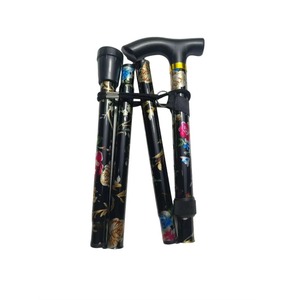 Cheap Foldable Aluminum Elderly Walking Stick Ultralight Trekking Poles Crutch for Hiking and Daily Use - Product Image 5