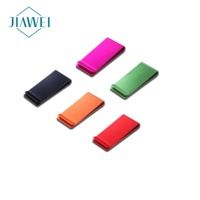 Penjepit Uang Dompet Kartu Logam Aluminium Dolar Kustom Fashion Pria Tipis Eropa Baja Tahan Karat Hadiah Bisnis Coran