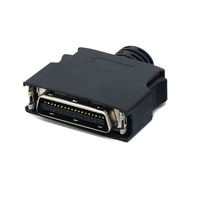 Cavo Connettore SCSI MDR da 14 Pin a 36 Pin Maschio, Tipo a Vite, IP66, con Cappuccio in Alluminio e Contatti in Rame