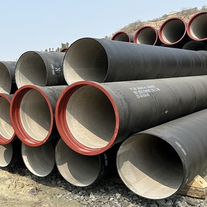 ISO 2531 DN200 DN300 DN600 Prix d'usine Tuyau HFD enduit d'époxy Tuyau en fonte ductile avec doublure en ciment - Product Image 1