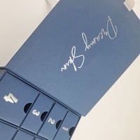 Calendario dell'Avvento Personalizzato a Forma di Libro in Carta Rigida Premium con Stampa, Confezione Regalo per Gioielli con 12 Giorni di Conto alla Rovescia per Natale
