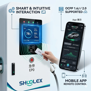 Nouveau chargeur DC SHUOLEX efficace à 95 %, de 40 à 400 kW, évolutif, avec entrée <span class=keywords><strong>TN</strong></span>-S pour les projets d'infrastructure industrielle de véhicules électriques - Product Image 3