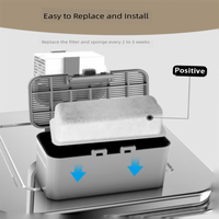 Ensemble de filtres de remplacement 4+4 pour fontaine à eau pour animaux de compagnie, charbon actif, fontaine à eau pour chat et chien