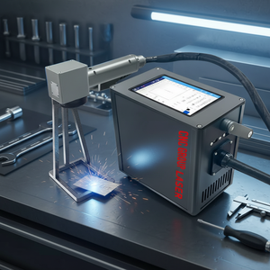 Máquina de Marcado y Grabado Láser de Fibra Portátil Mini, Precio de Fábrica, Refrigeración por Aire, Alta Precisión <span class=keywords><strong>3D</strong></span>, Fácil Operación - Product Image 1