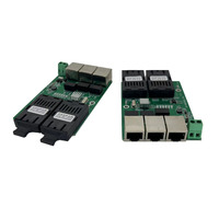 2 Fibra 3 Ethernet Fibra Media Converter Modo único 100Mbps Transceptores de fibra óptica 20Km Transceptores ópticos