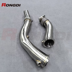 ท่อระบายความร้อนท่อไอเสียแบบปรับได้สำหรับ F82 F80 M4 M3 S55 F83 3.0T 2014-2019 Ss304 - Product Image 3