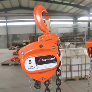 Nhà máy nóng bán 1 tấn chất lượng cao Palăng xích nhãn chuỗi khối chuỗi ròng rọc khối cho xây dựng - Product Image 4