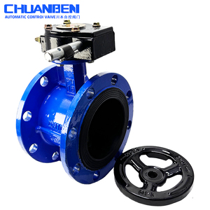 วาล์วผีเสื้อพร้อมหน้าแปลนกังหันสำหรับการใช้งานต่างๆ - Product Image 4