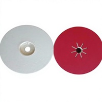 Meilleure Vente Disque de Ponçage en Feutre de Laine Rouge 125/150/180mm, Roue de Polissage en Feutre de Laine Haute Densité pour Verre, Métal, Marbre