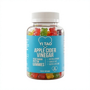 Gummies au vinaigre de cidre de pomme OEM/ODM, végétariennes, à la pectine, complément alimentaire naturel pour le bien-être et les soins quotidiens de santé. - Product Image 1