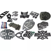 Service d'usinage CNC bon marché OEM ODM personnalisé Accessoires pour drones en fibre de carbone Pièce personnalisée CNC en fibre de carbone