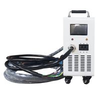 Puissance maximale 30KW Chargeur mobile portable DC CHAdeMO CCS Combo Quick EV avec écran d'affichage