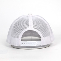 Casquette de camionneur Richardson 112 de haute qualité à 6 panneaux, couleur blanche, avec logo brodé pour hommes et femmes
