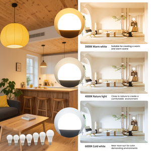 Lámpara LED de Alta Potencia A60 18W, Casquillo <span class=keywords><strong>E27</strong></span>, 3000K 4000K <span class=keywords><strong>6000K</strong></span> Seleccionables, 220-240V, IP20, Larga Vida Útil, Bombilla LED para Iluminación Interior del Hogar - Product Image 4