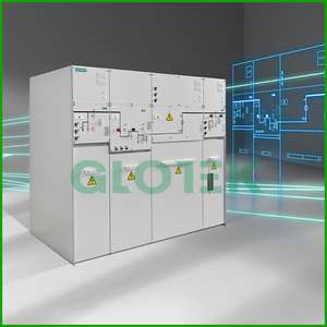 ตู้สวิตช์เกียร์แรงดันปานกลาง Siemens SIMOSEC แบบติดตั้งภายในอาคาร 24kV ฉนวนอากาศ พร้อมแผงตัดวงจร SF6 มาตรฐาน IEC - Product Image 3