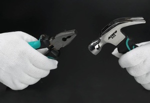Guantes de Seguridad de Nailon Blanco Natural de Alta Calidad Marca <span class=keywords><strong>Ekai</strong></span>, Calibre 10, para Uso General en Construcción, Lisos y Antipolvo - Product Image 5