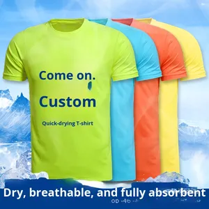 Produttore all'ingrosso <span class=keywords><strong>su</strong></span> <span class=keywords><strong>misura</strong></span> abiti da lavoro ad asciugatura rapida 100% cotone a maniche corte t-shirt con Logo ricamato - Product Image 4