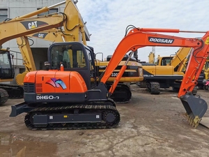 Doosan รถขุดไฮดรอลิกขนาดมินิของ Dh60-7ตีนตะขาบ6ตันรถ DX60รุ่นใหม่ล่าสุดไม่กี่ชั่วโมง - Product Image 2