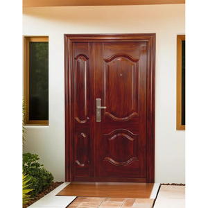 Porte d'entrée double en bois massif pour <span class=keywords><strong>maison</strong></span> de luxe - Product Image 6