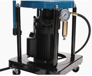 Machine à beurre électrique 25/50L Pistolet à graisse entièrement automatique Machine de remplissage d'huile haute tension mobile Composants de base - Product Image 2