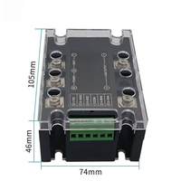 Module de contrôle de redresseur intelligent triphasé entièrement isolé 220V 380V 30A 40A 60A 100A 150A 200A