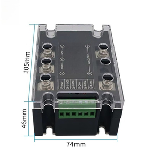 220V 380V 30A 40A 60A 100A 150A 200A โมดูลควบคุมวงจรเรียงกระแสอัจฉริยะแบบแยกส่วนสามเฟส - Product Image 3