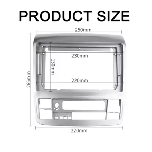 Cadre d'installation de tableau de bord de remplacement exact de 9 pouces pour <span class=keywords><strong>Toyota</strong></span> Alphard 2003-2007 (conduite à droite) - Product Image 1