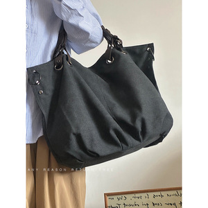 Heavy Duty Global Shipping Vintage <b>Large</b> Capacity Women's Shoulder <b>Bag</b> Crossbody Luxury <b>Canvas</b> Tote <b>Bag</b> - Product Image 4