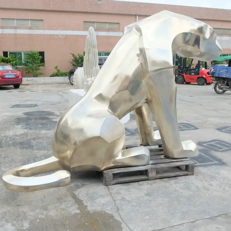 H2.8m 3D cane statua animali scultura in fibra di vetro cane statua in fibra di vetro animale display modello