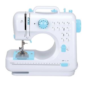 Máquina de Coser Doméstica UFR-705 de <span class=keywords><strong>Precio</strong></span> Económico, Fácil de Usar para Principiantes, de Cama Plana, con Puntada de Cadeneta, Mini Máquina de Coser <span class=keywords><strong>Eléctrica</strong></span> para Uso Doméstico - Product Image 1
