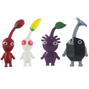 HY 2025ใหม่เซ็ต8ชิ้น9-10.5ซม. รูปการ์ตูน <span class=keywords><strong>Pikmin</strong></span>, โมเดลฟิกเกอร์แอคชั่นท็อปเปอร์เค้ก8ชิ้น - Product Image 3