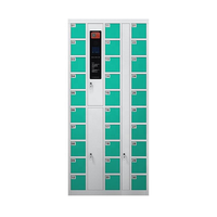Casier de recharge de téléphone extérieur intelligent avec serrure électronique, armoire de rangement et station de recharge mobile