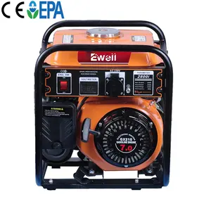 Ewell preço de fábrica, moldura aberta, portátil, inversor de gasolina, gerador 1000w, inversor de gasolina